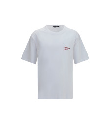 Cotton T-shirt with back print