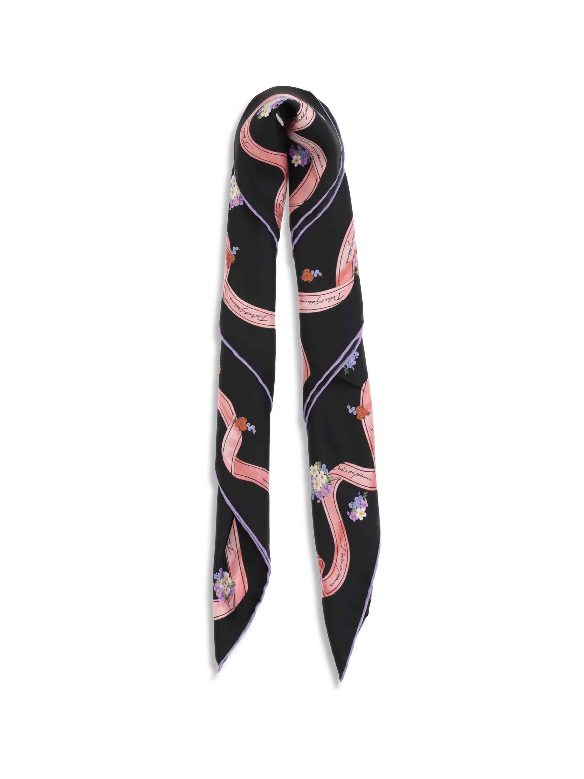 Silk Scarf with floral print