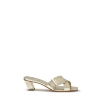 Laminated leather Mules Sandals