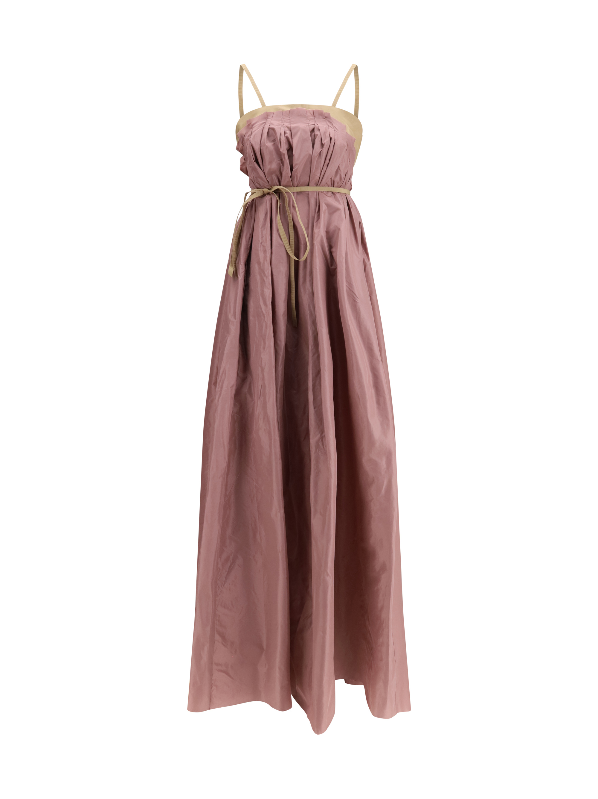 Taffeta maxi Dress