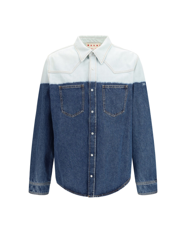 Dip-dye denim Shirt