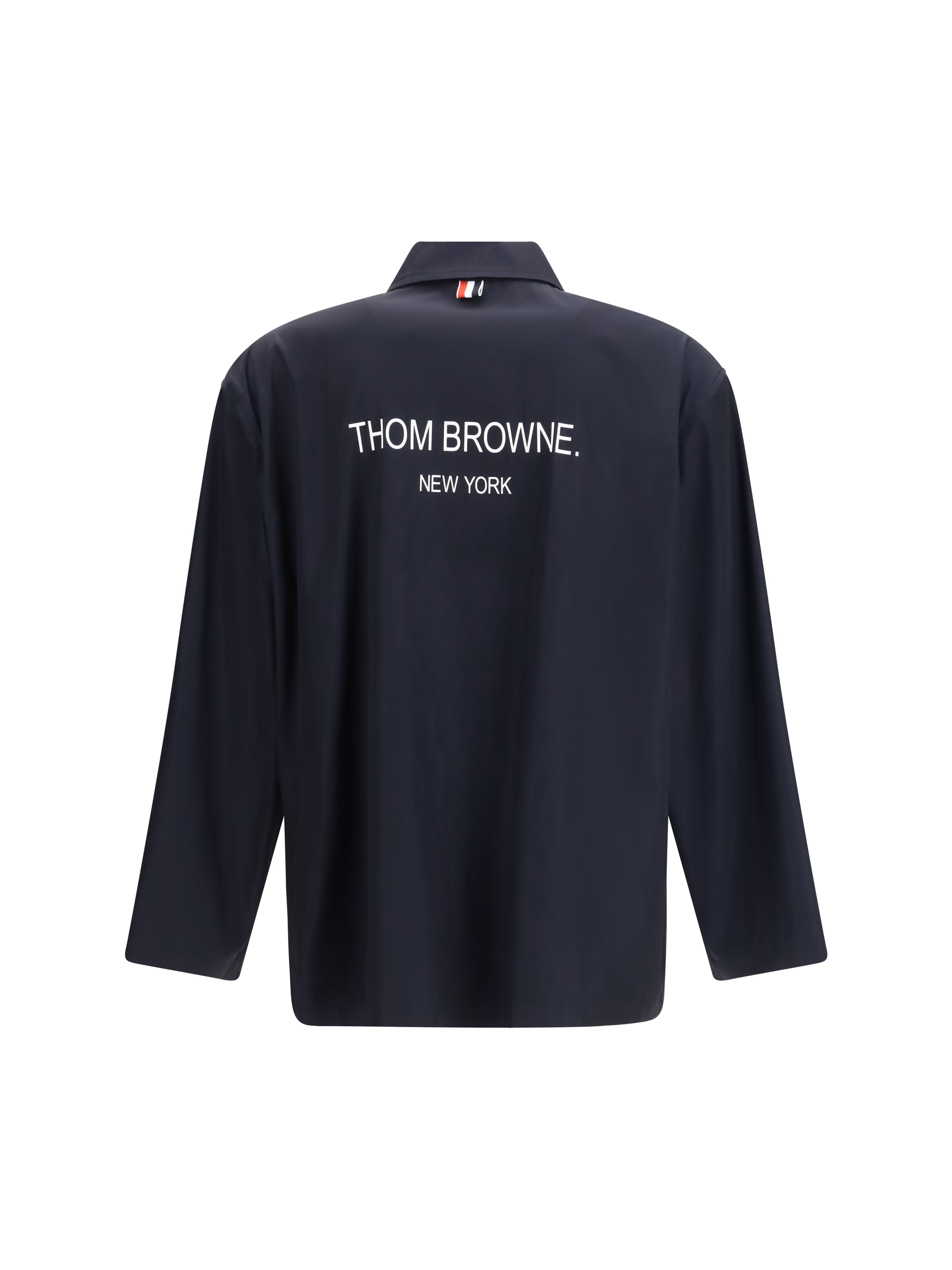 Packable logo print Jacket