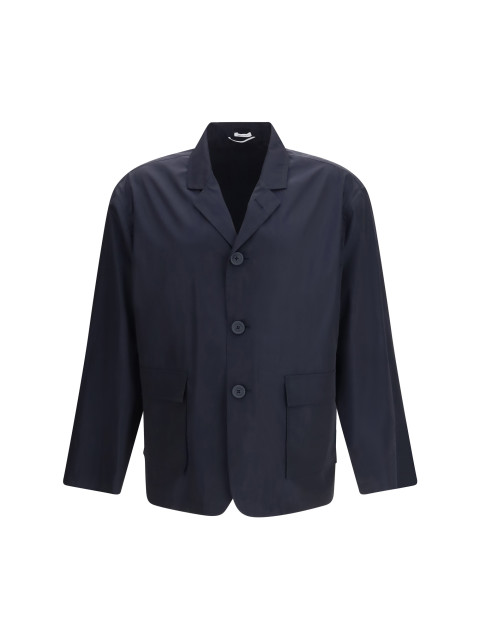 Packable logo print Jacket