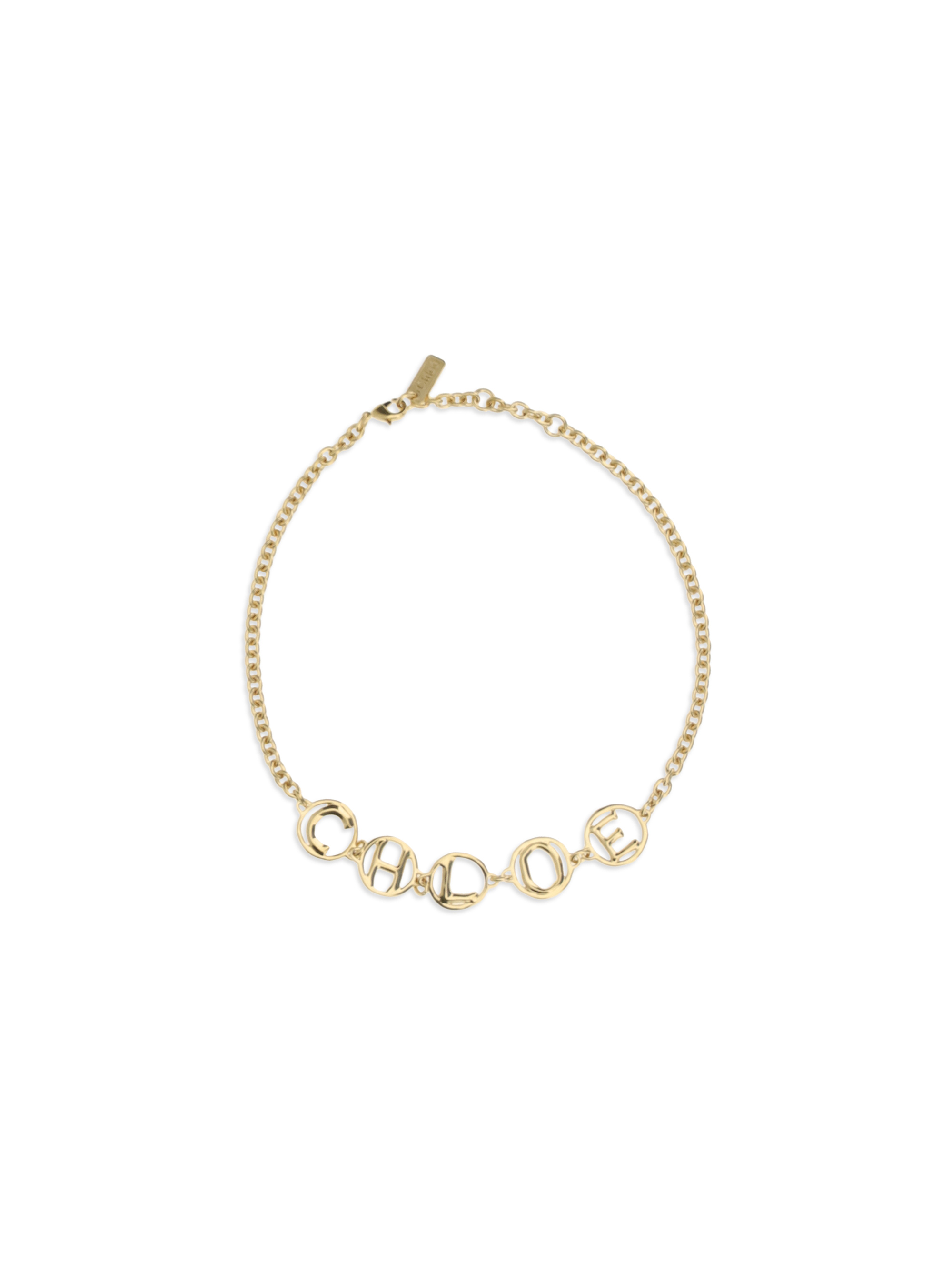 Script choker Necklace
