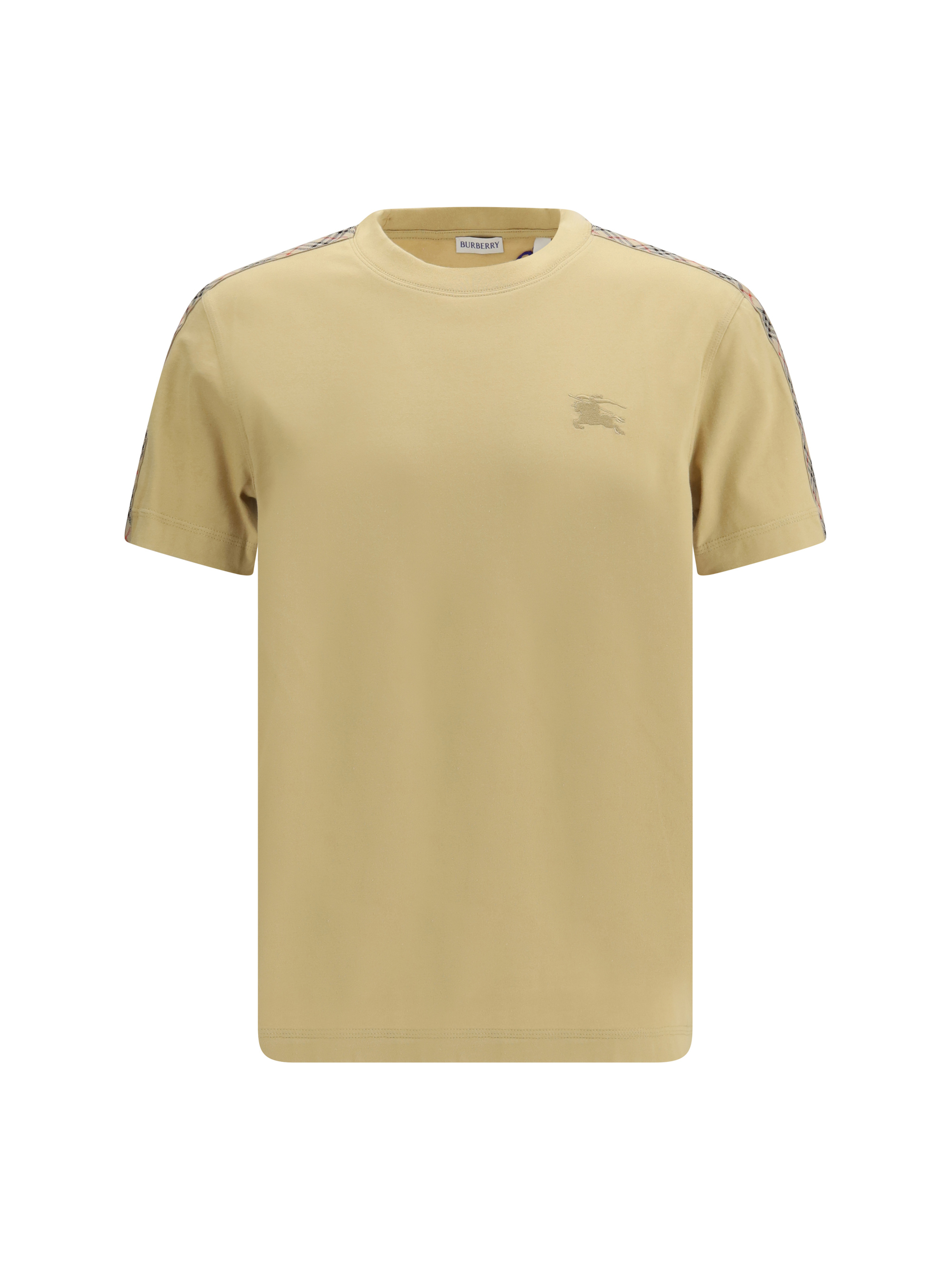 T-shirt with Check trims