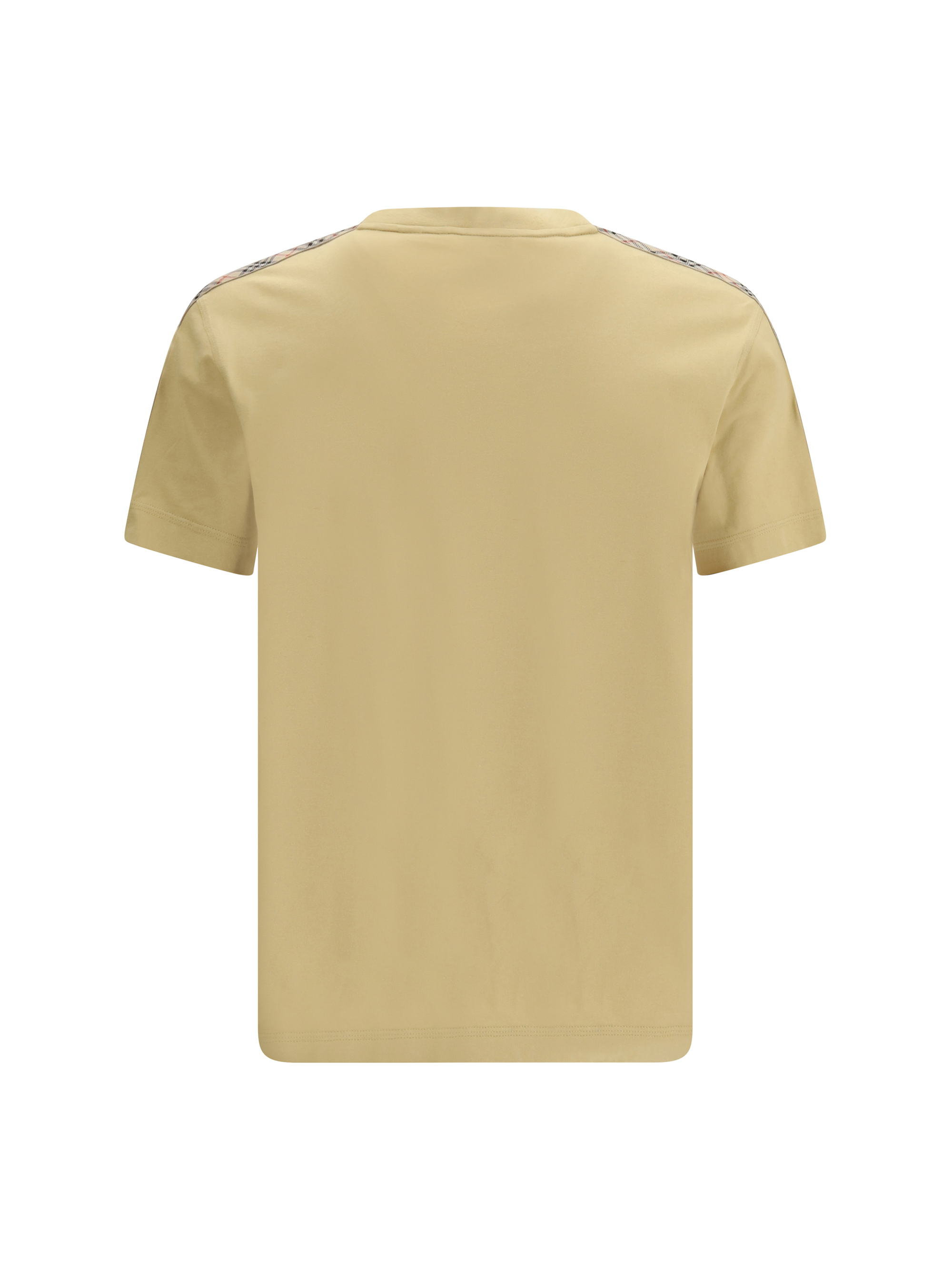 T-shirt with Check trims