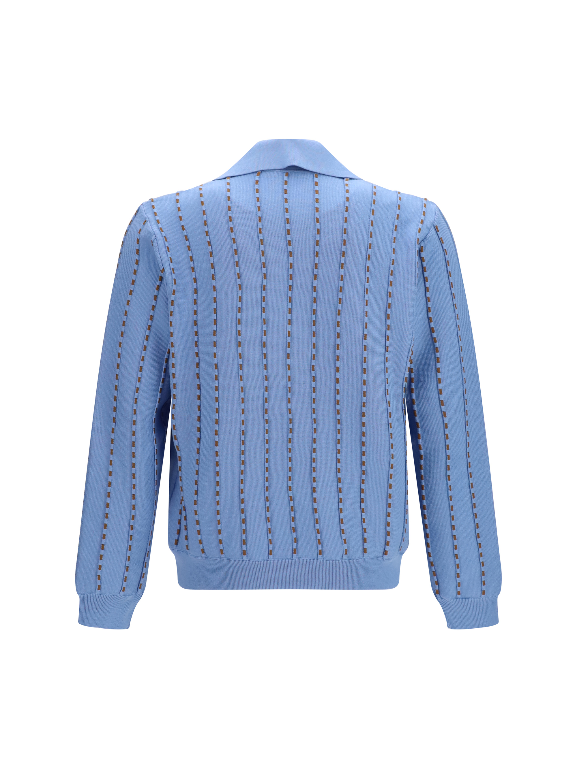 Trompe-l'œil Selleria knit Sweater