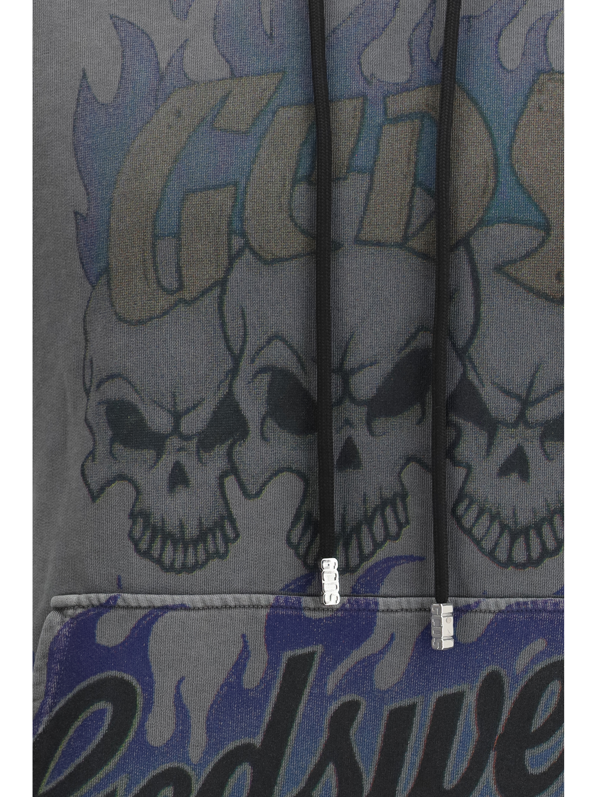 Hoodie with graphic print