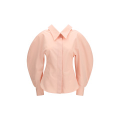 Cut-out cotton poplin Shirt