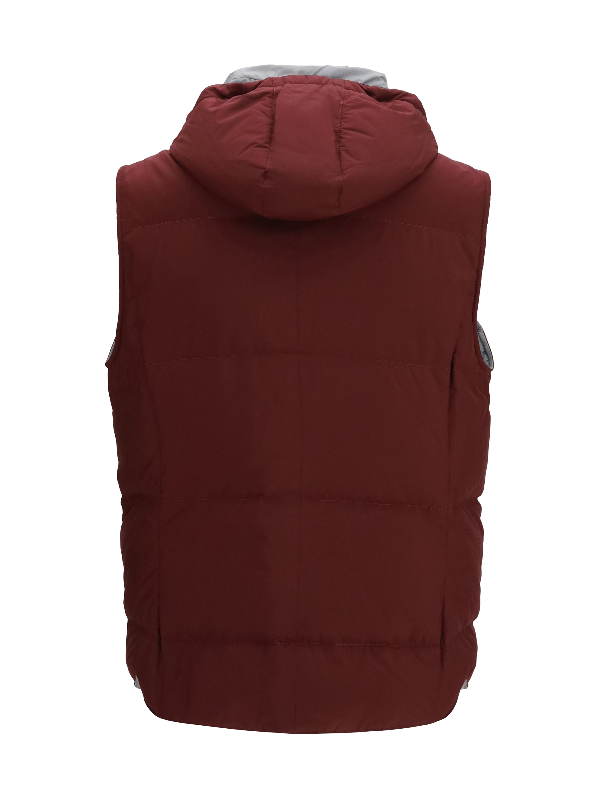 Sleeveless hooded Gilet