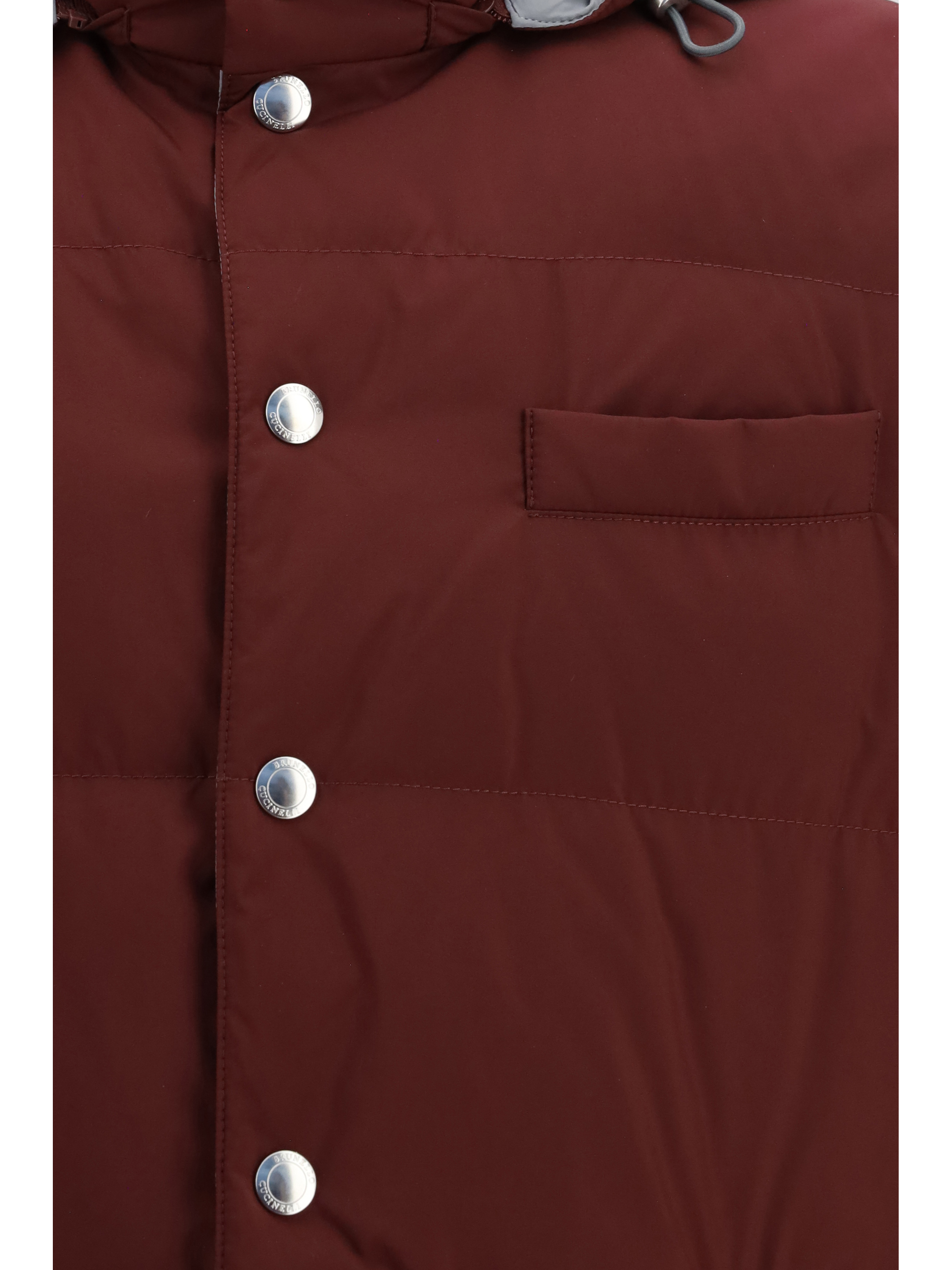 Sleeveless hooded Gilet