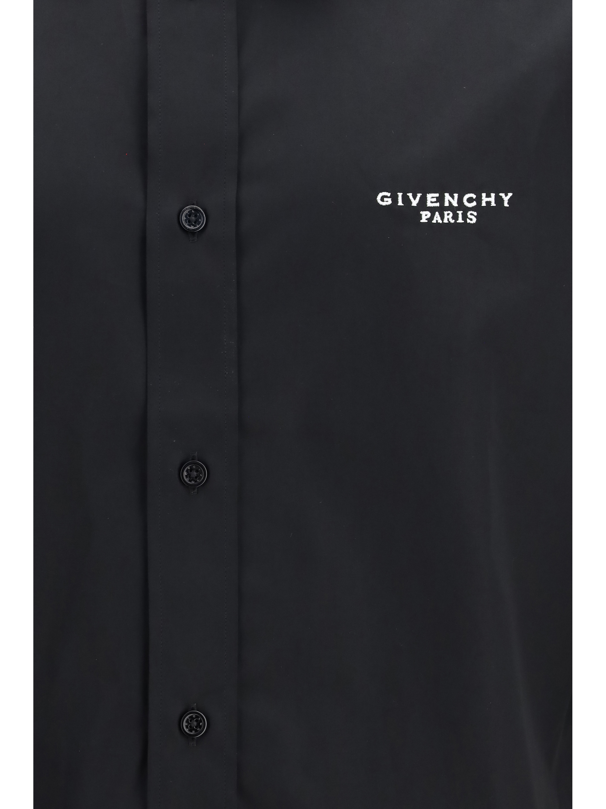Embroidered poplin Shirt
