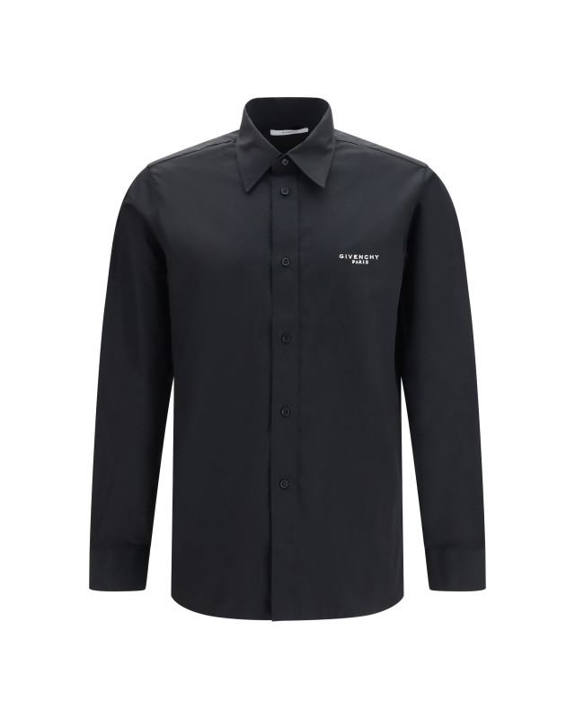 Embroidered poplin Shirt