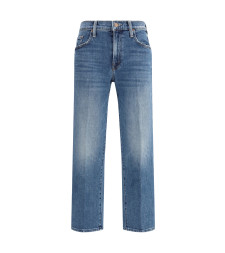 Mid Rise Rambler Zip Ankle Fray Jeans