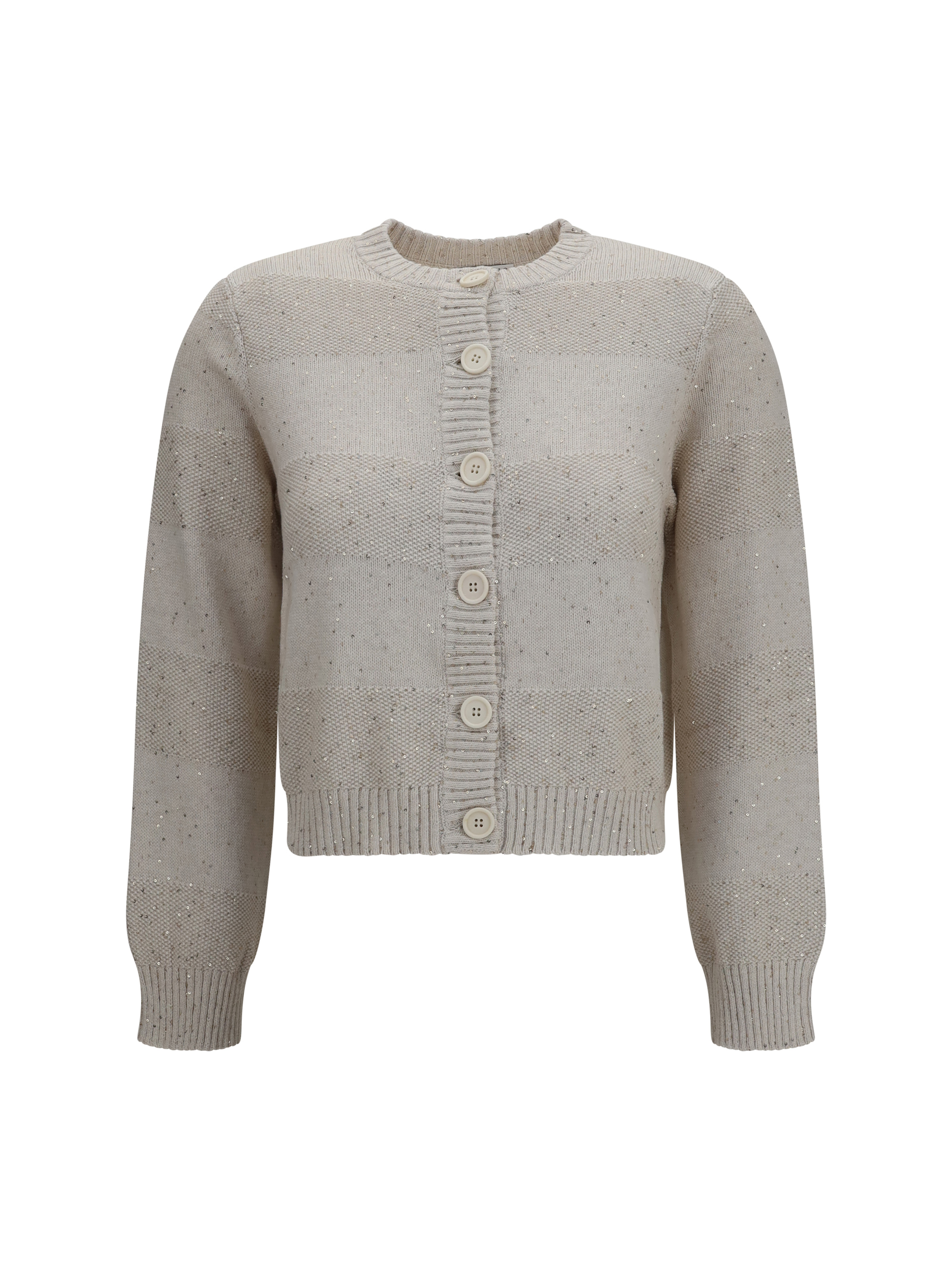 Long-sleeve crewneck cotton Sweater