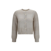 Long-sleeve crewneck cotton Sweater