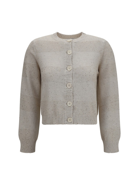 Long-sleeve crewneck cotton Sweater