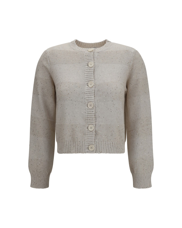 Long-sleeve crewneck cotton Sweater