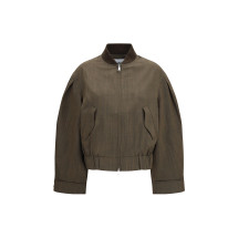 Lightweight wool Bomber Jacket
