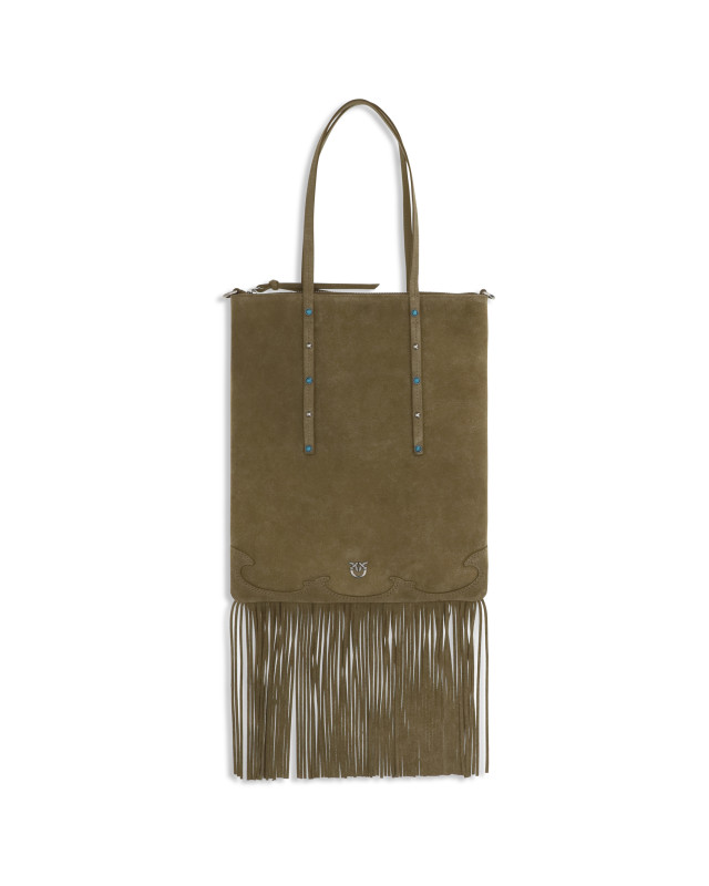 Suede Shoulder Bag