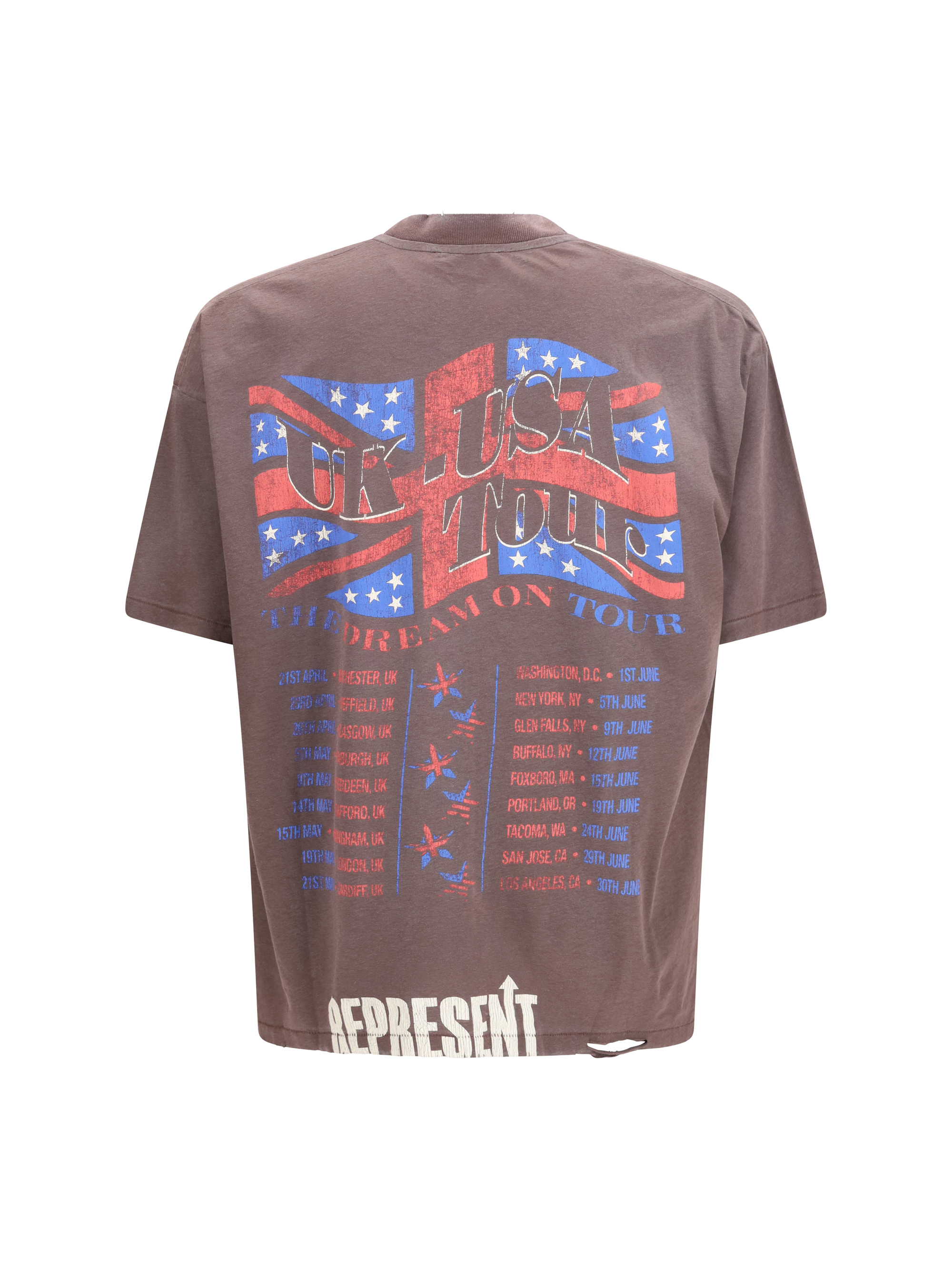 Printed cotton T-shirt