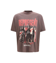 Printed cotton T-shirt