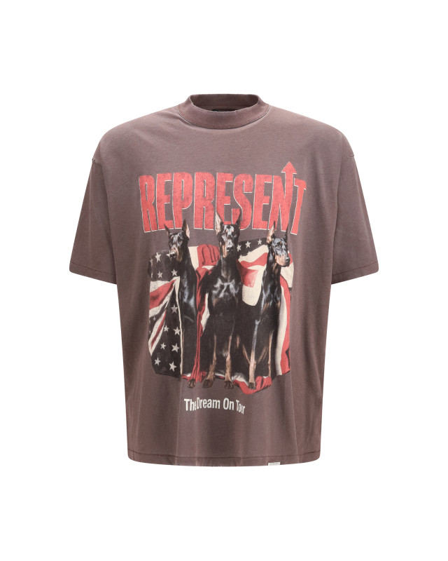 Printed cotton T-shirt