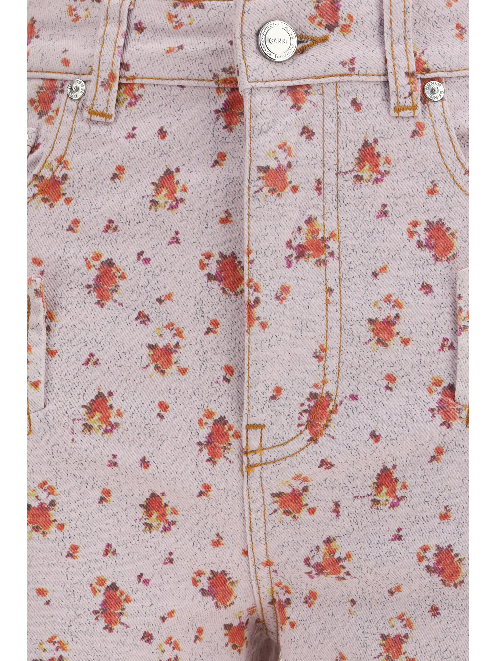 Printed Capri Pants