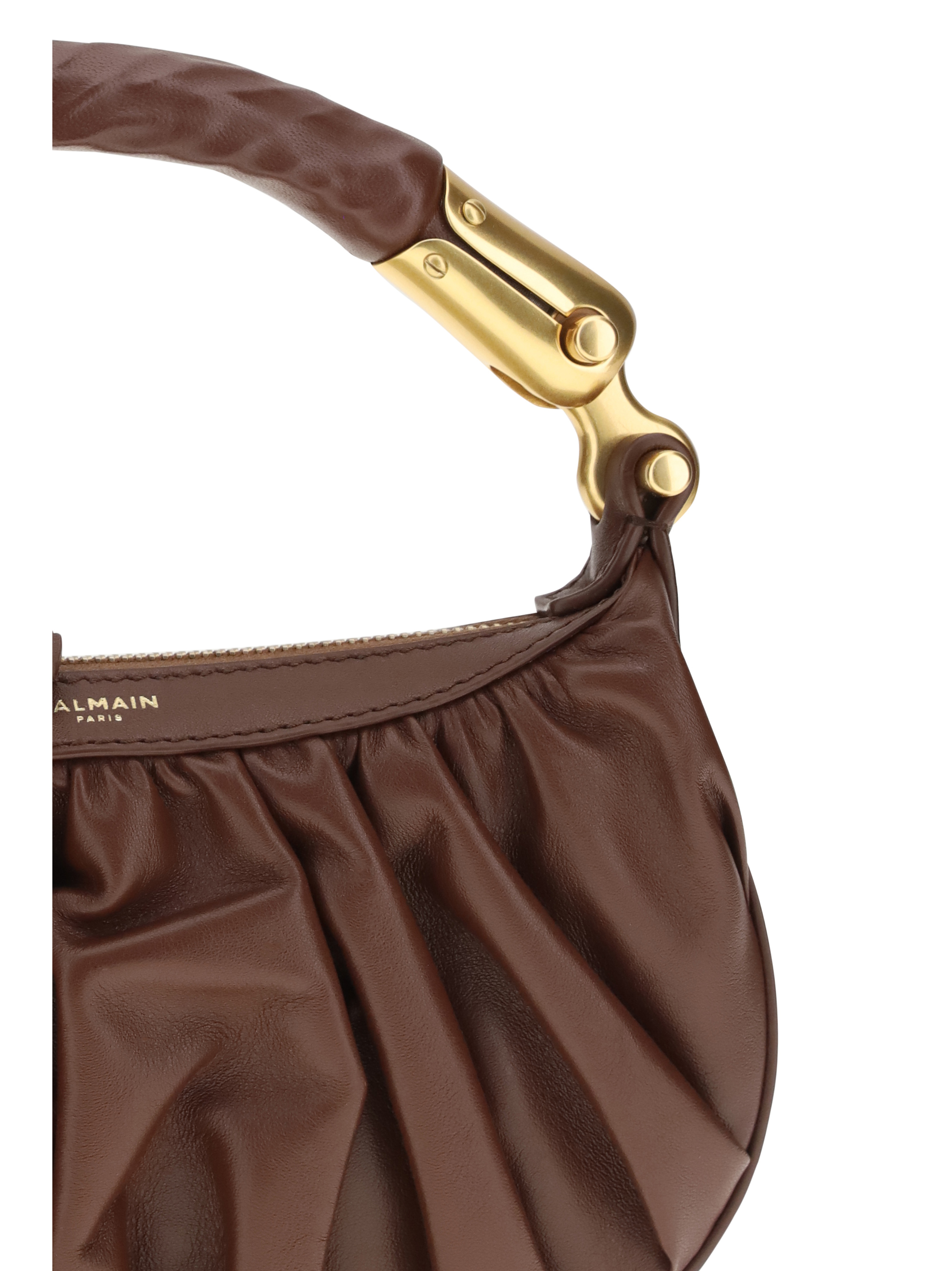 Ébène mini Bag in calfskin leather