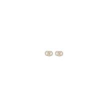 VLogo Signature Earrings in metal and Swarovski crystals