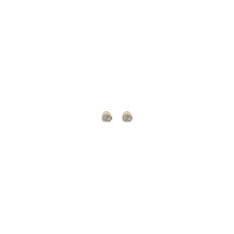 Ovalette Earrings in metal