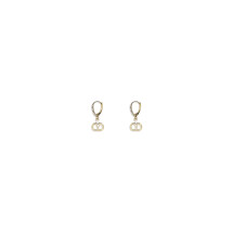 Ovalette Earrings in metal and Swarovski® crystals