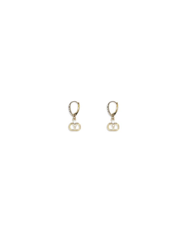 Ovalette Earrings in metal and Swarovski® crystals