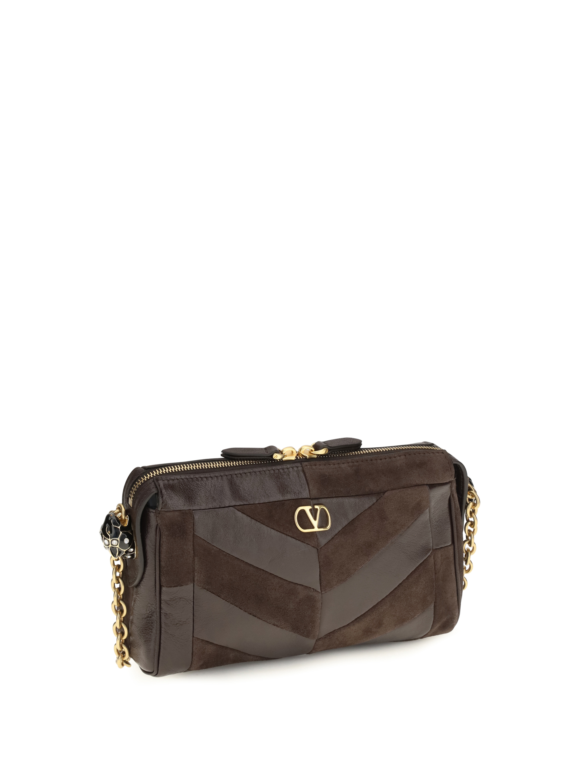 Panthea Shoulder Bag chevron pattern