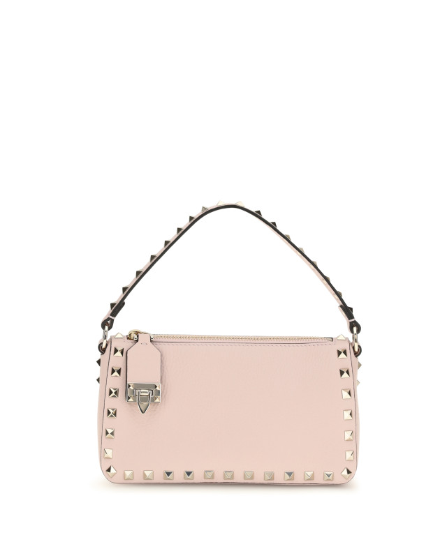 Rockstud leather Shoulder Bag