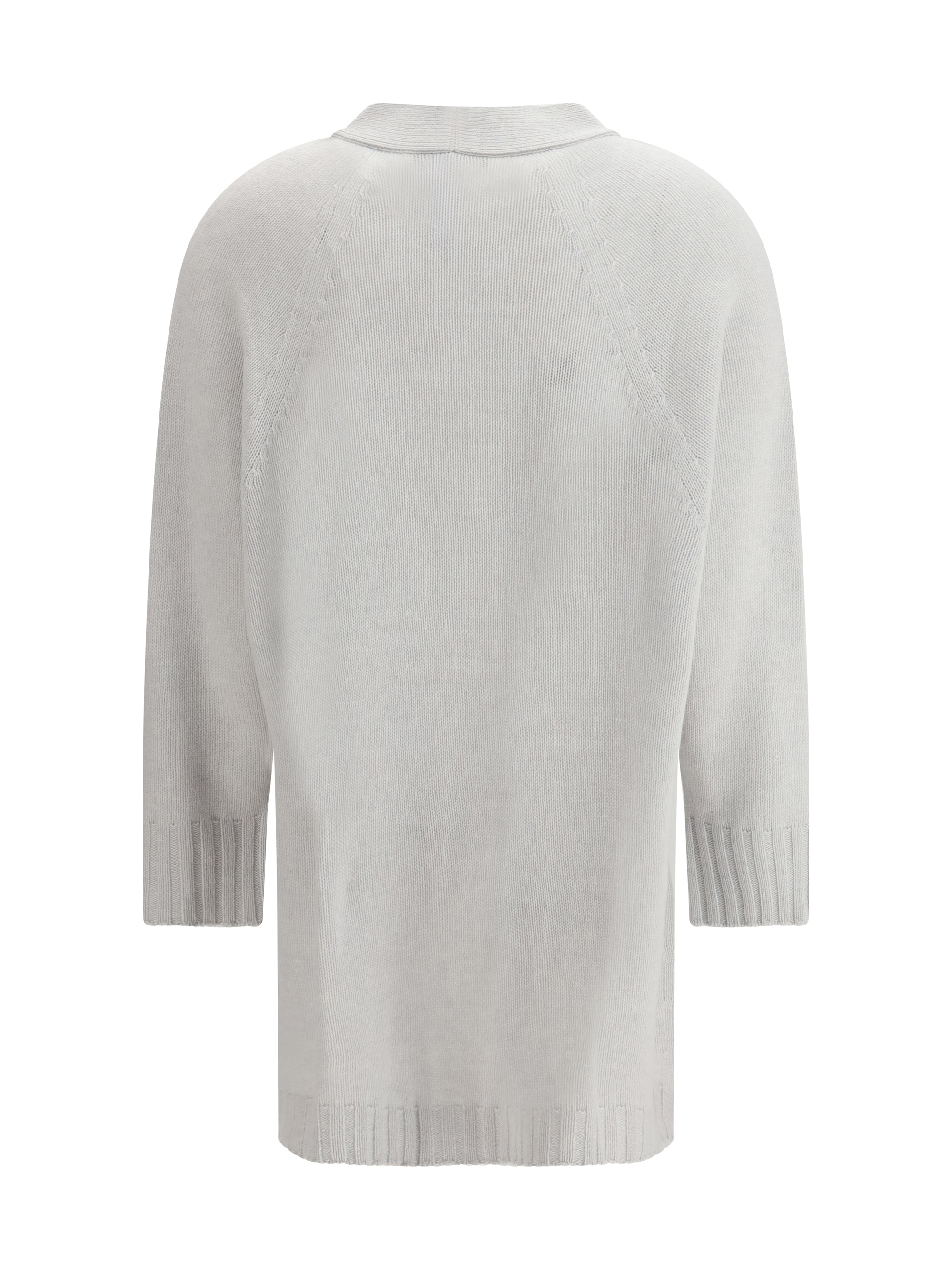 Cardigan in fine knit with a V-neckline