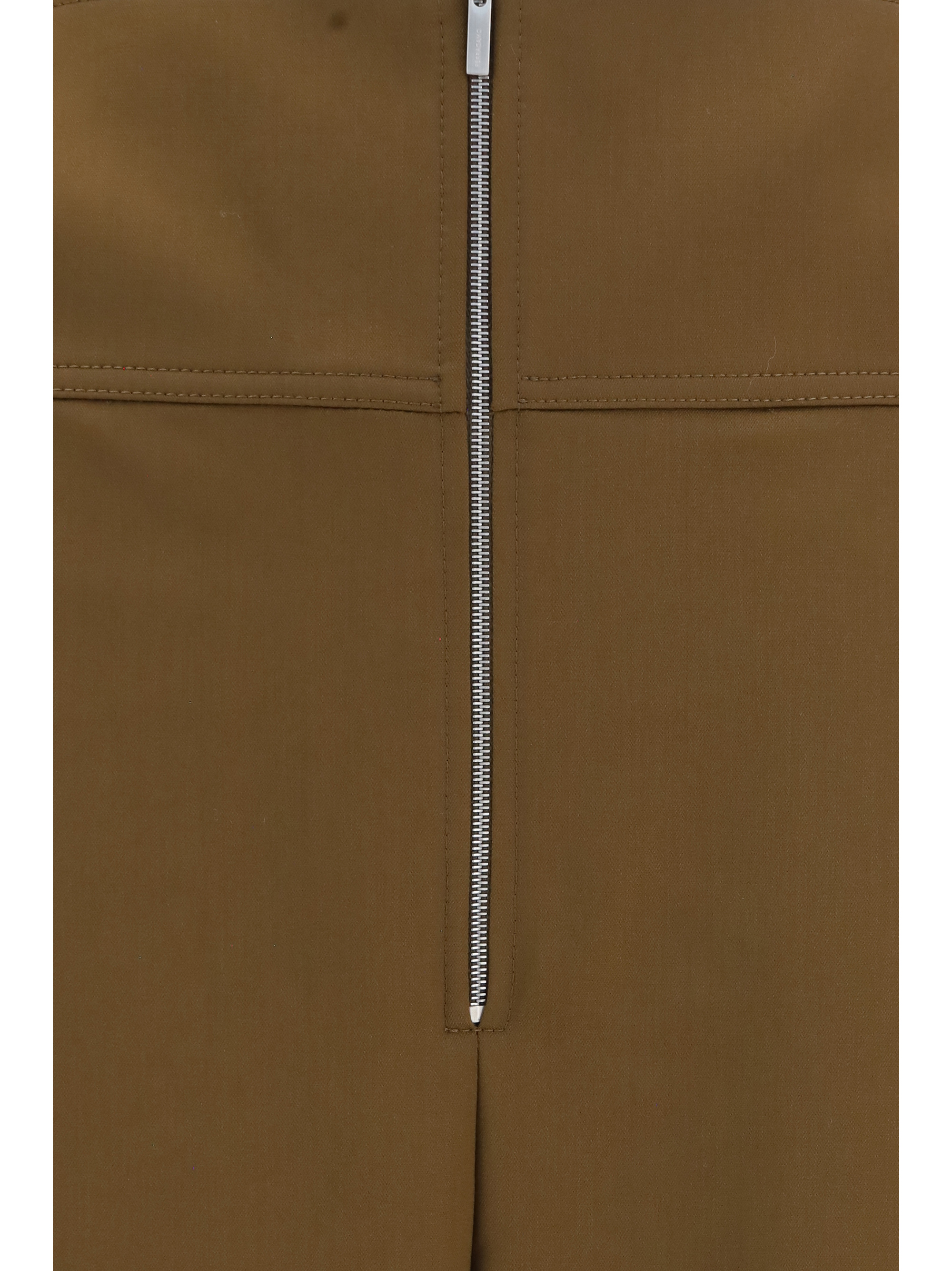Wide balloon-fit zip Pants
