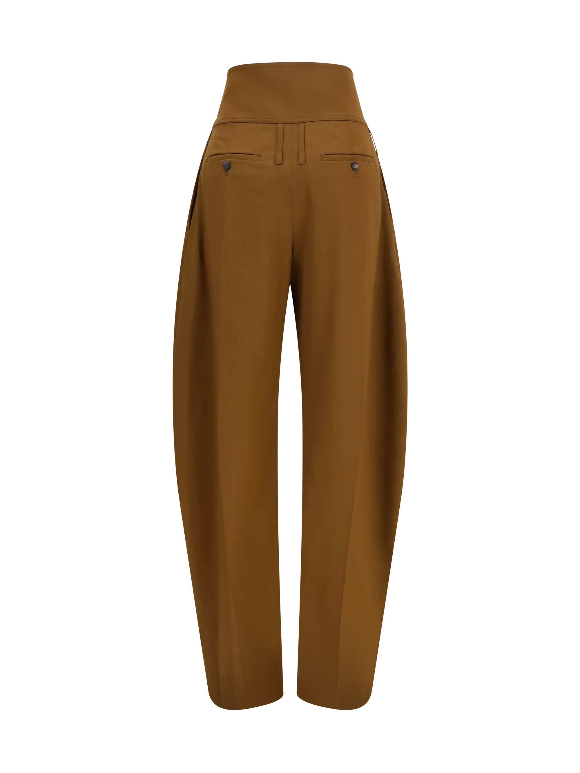 Wide balloon-fit zip Pants