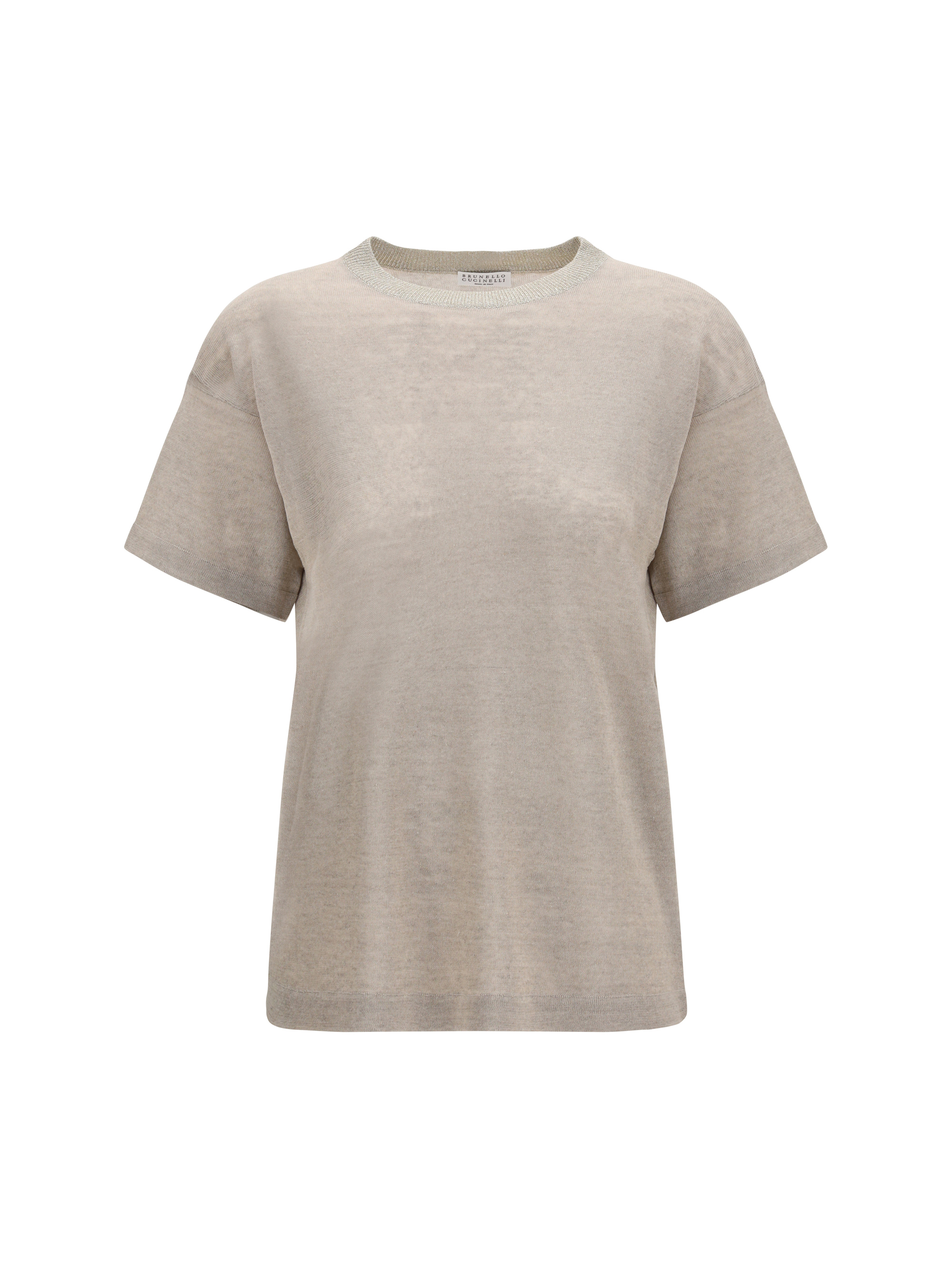 Crewneck short-sleeve T-shirt