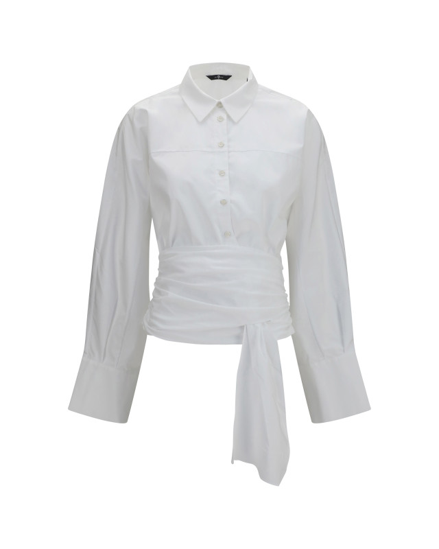 Waist-knot Shirt