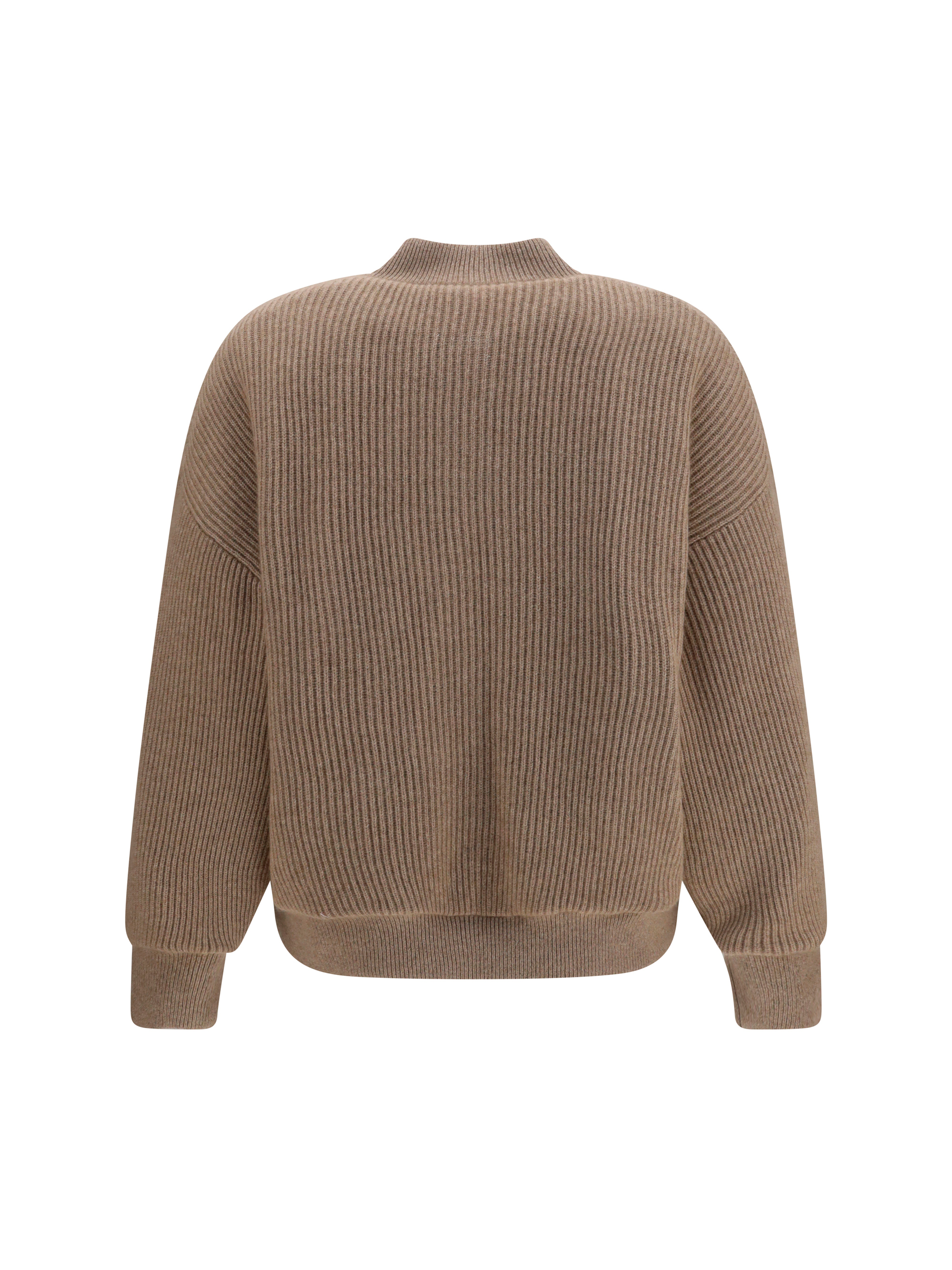 Ribbed cashmere Bomber