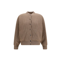 Ribbed cashmere Bomber