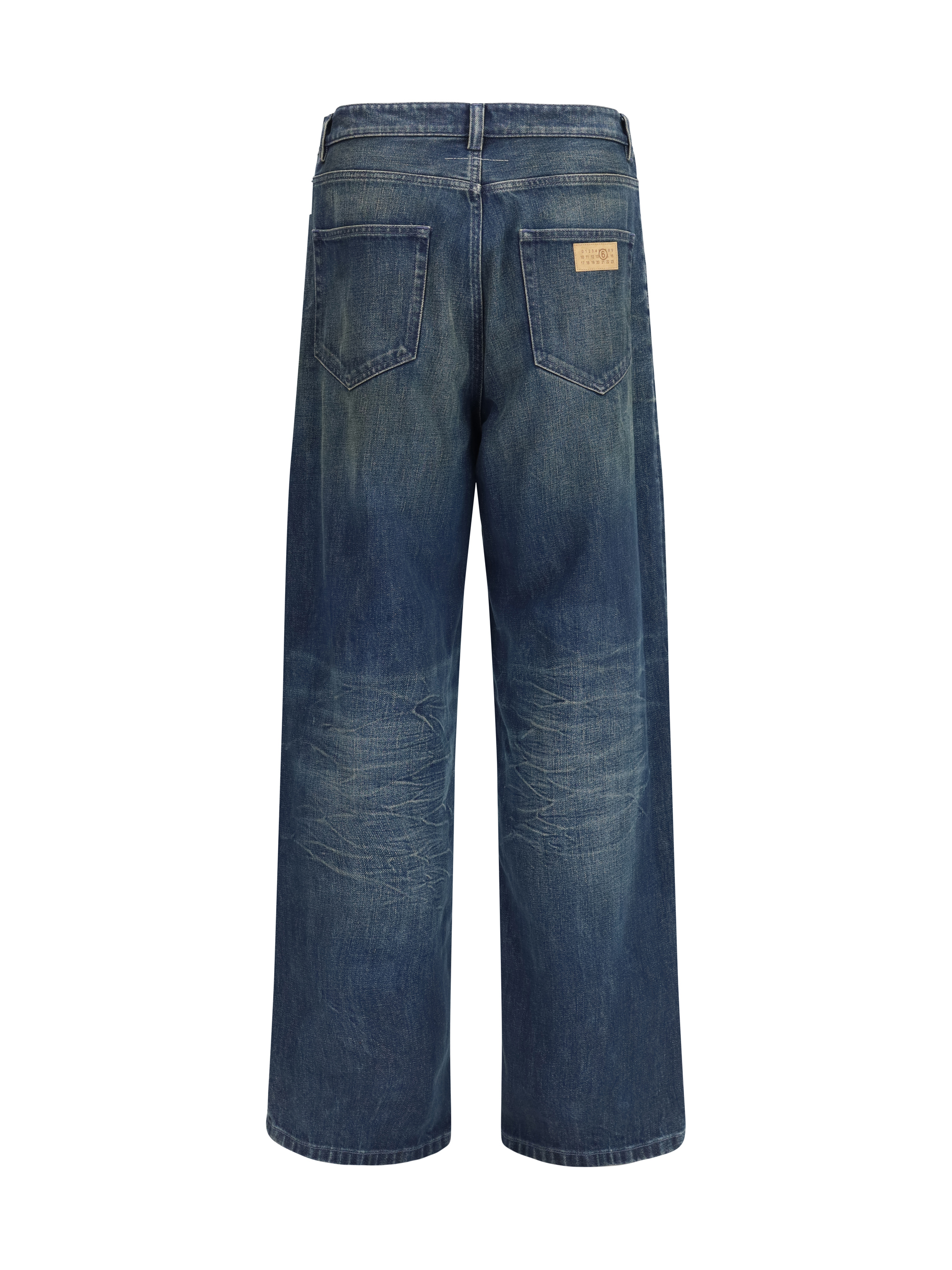 Five-pocket Pants with panel design