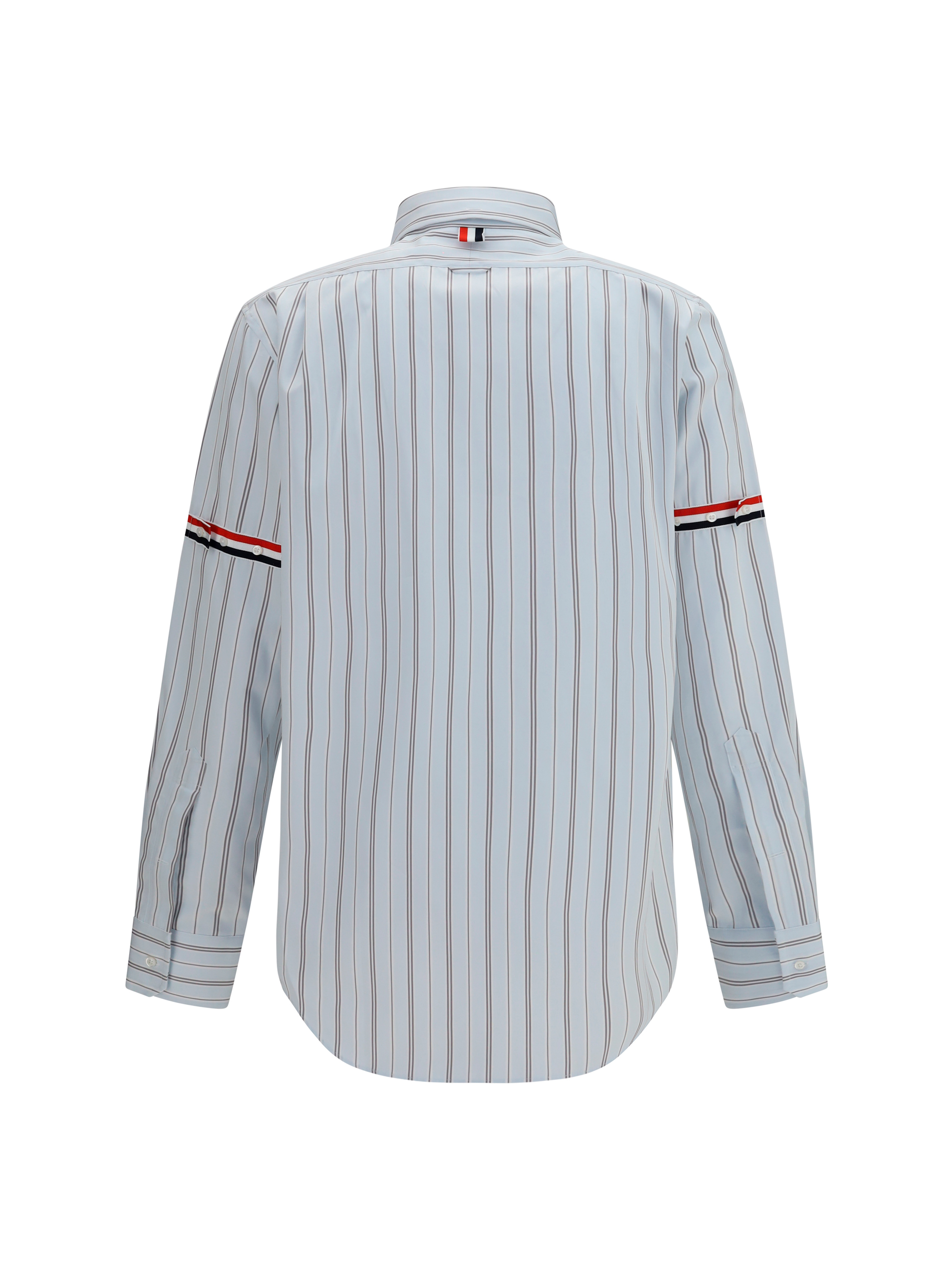 Fine-striped grosgrain poplin Shirt