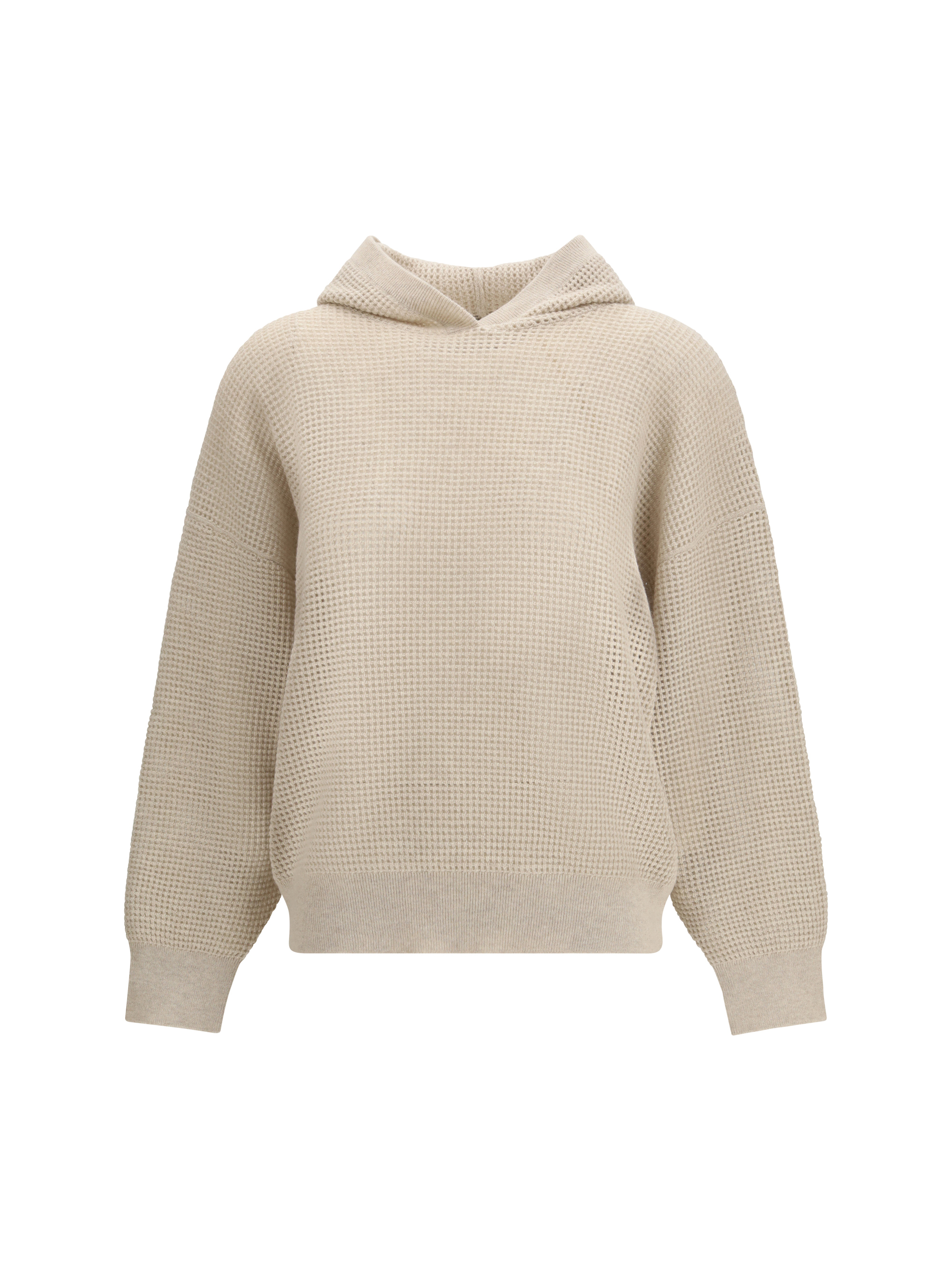 Sparkling Net cotton hooded Sweatshirt