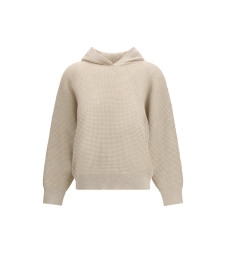 Sparkling Net cotton hooded Sweatshirt