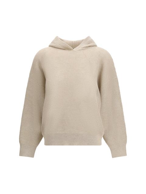 Sparkling Net cotton hooded Sweatshirt