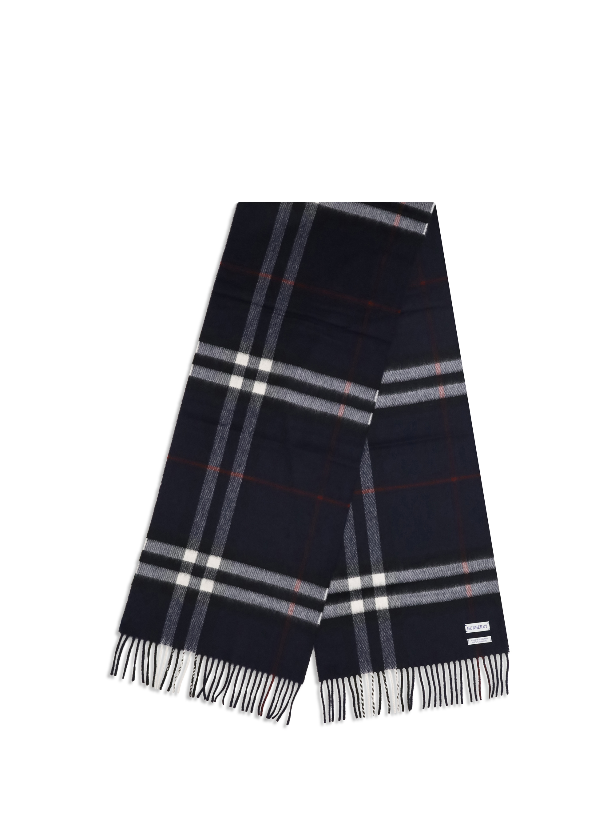 Cashmere Check Scarf