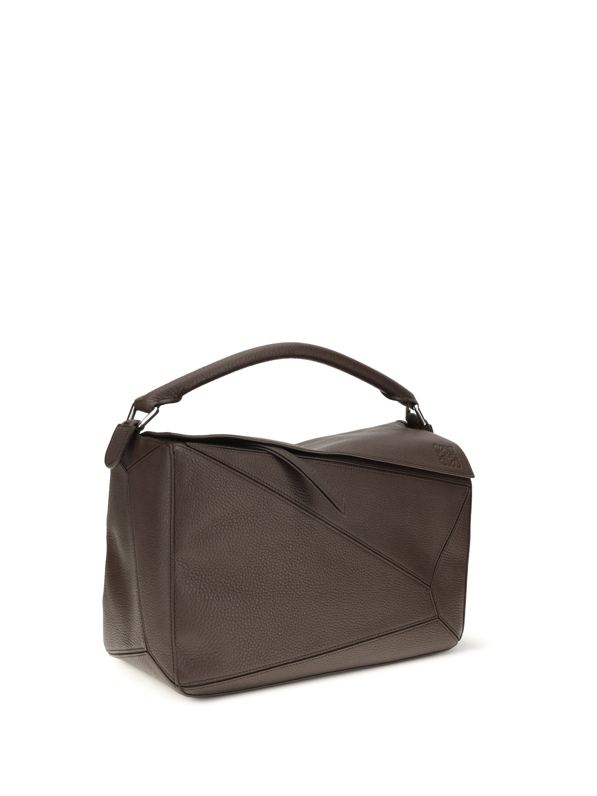 Large Puzzle Bag in garnet calfskin