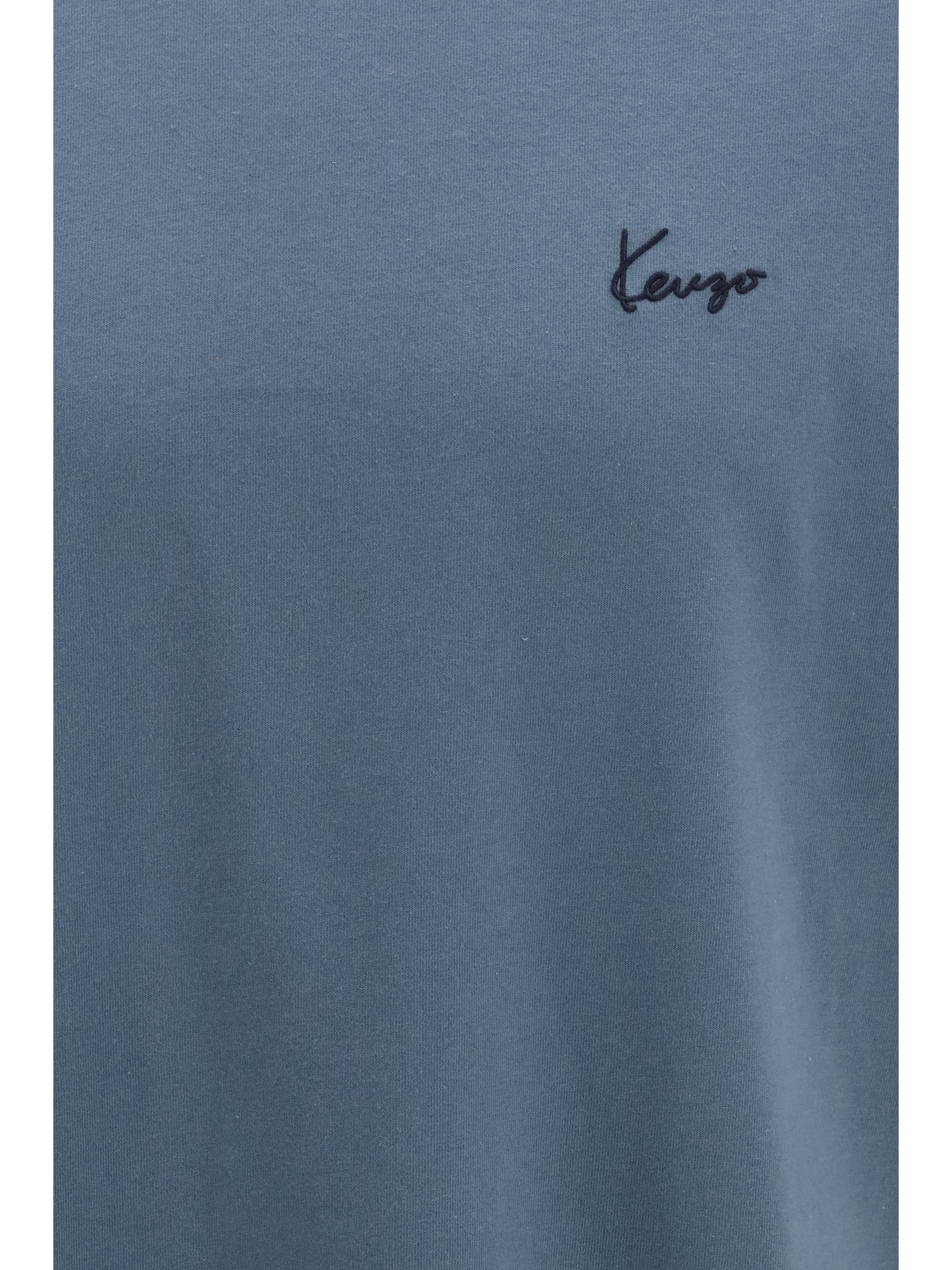 Kenzo signature embroidered cotton T-shirt